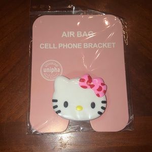 NWT cell phone bracket /socket kitty face